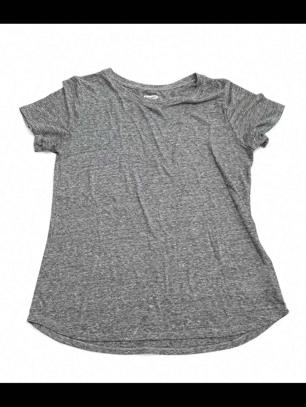 Old Navy Heather Gray Short Sleeve Crewneck Tee